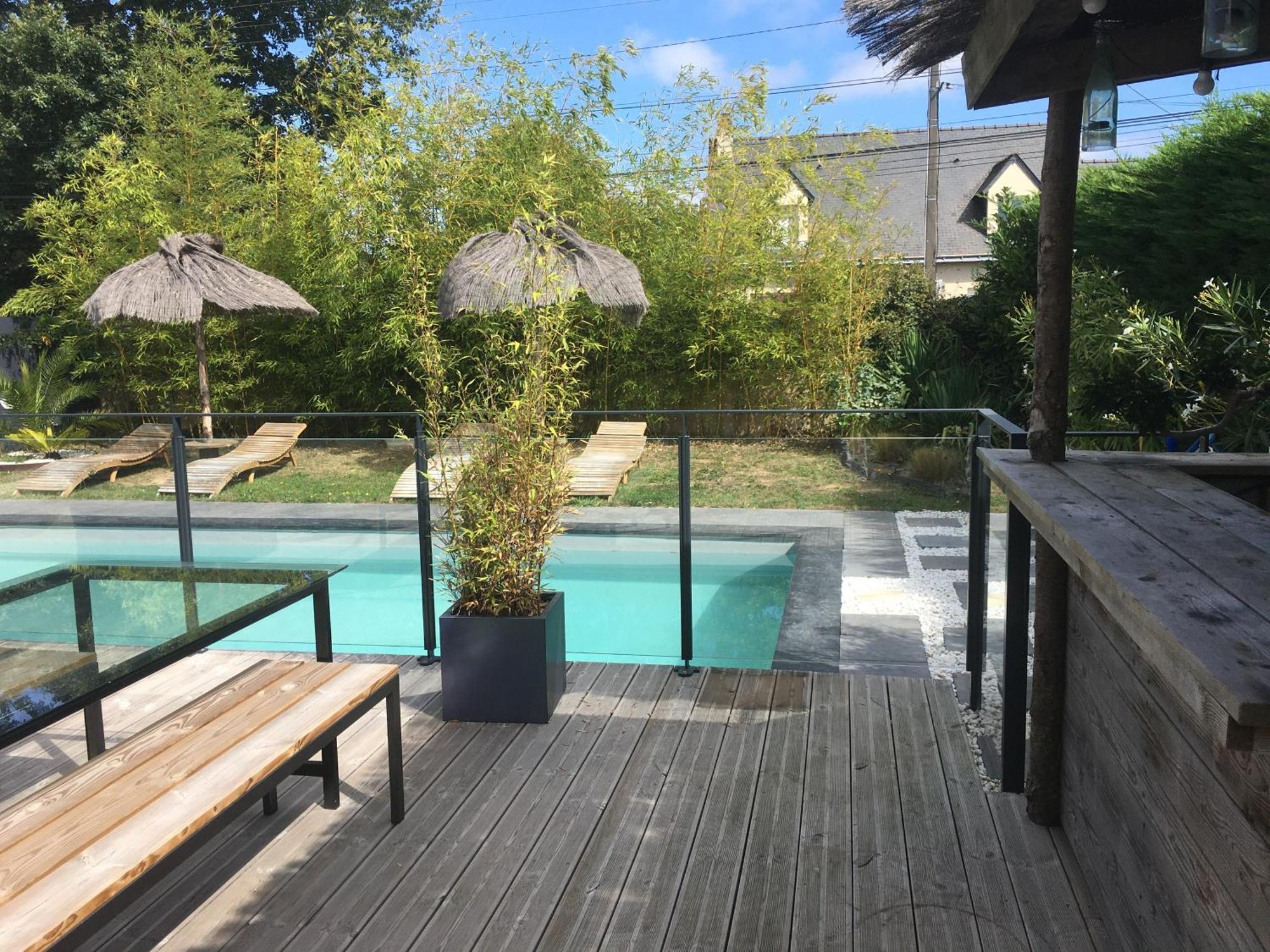 Les Logis Du Forgeron, Gites De Groupe Entre Loire & Vignes Saint-Jean-des-Mauvrets 外观 照片