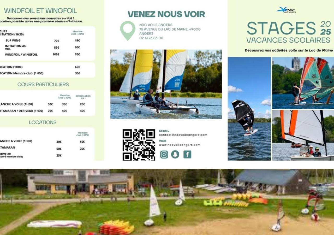 Les Logis Du Forgeron, Gites De Groupe Entre Loire & Vignes Saint-Jean-des-Mauvrets 外观 照片